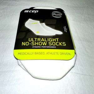 Men’s CEP Ultra Light No-Show Socks Size V (12.5-15)